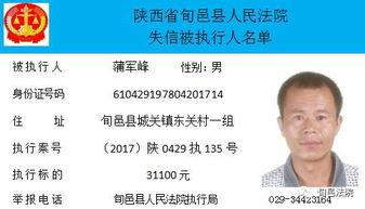 旬邑法院第三期失信人員公布 融資性擔(dān)保行業(yè)的信任重建與責(zé)任契約